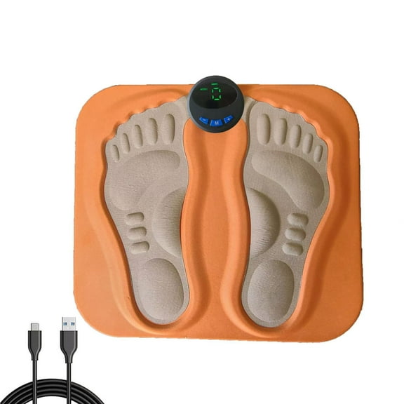 for Neuropathy, Plantar Fasciitis & Foot Pain Transcutaneous Electronic Nerve Stimulator (Orange) with Remote Control