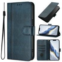 for Nokia C02 Phone Case Wallet protective case leather Cover with magnetic closed cBlueit card slot shockproof protection phone case