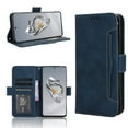 thumbnail image 1 of for OnePlus 12 Case, OnePlus 12 Wallet Case PU Leather Card Slot & Cash Side Pocket Shockproof Flip Phone Cover Compatible with OnePlus 12, Blue, 1 of 7