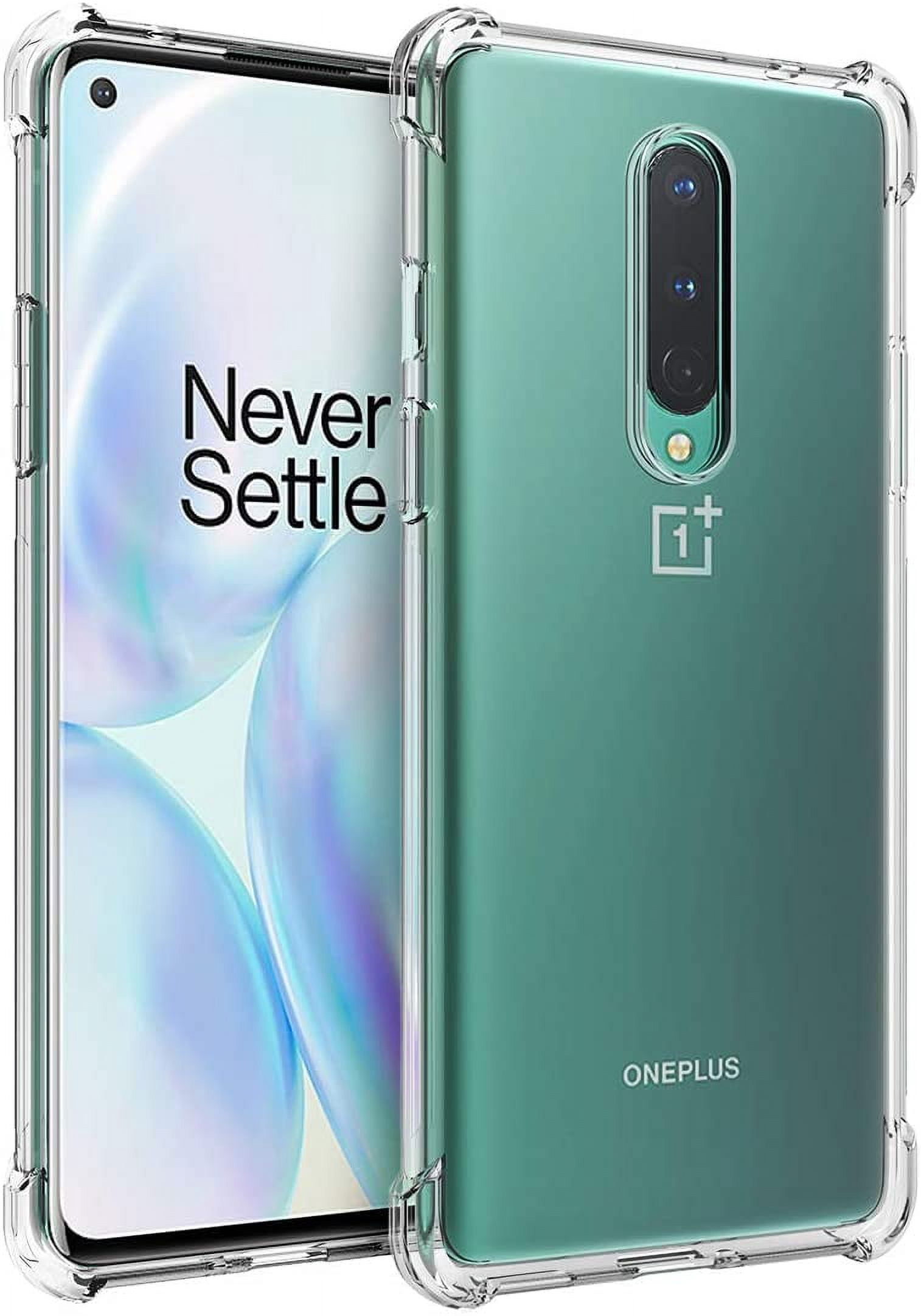for Oneplus 8 Case [Not Compatible with 8t],Clear Transparent ...