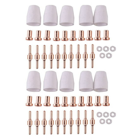 for PT31 LG40 Plasma Cutter Cutting Torch Consumables KIT Extended 60Pcs