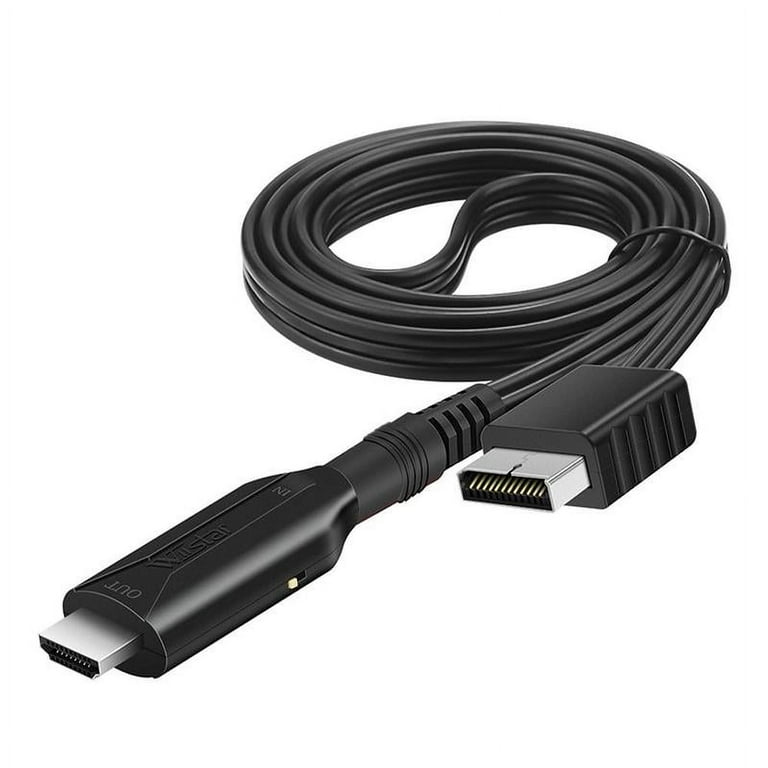 for Playstation 2 PS2 To HDMI Compatible Adaptor Cable HD RCA AV Audio V FAST D1V8 Walmart