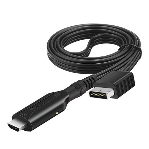 for Playstation 2 PS2 To HDMI-Compatible Adaptor Cable HD RCA AV Audio Video x1- Q7N2