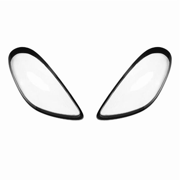 for Porsche Boxster Cayfor MAN 981 2014 2015 2016 Headlight Glass Lenses Cover-