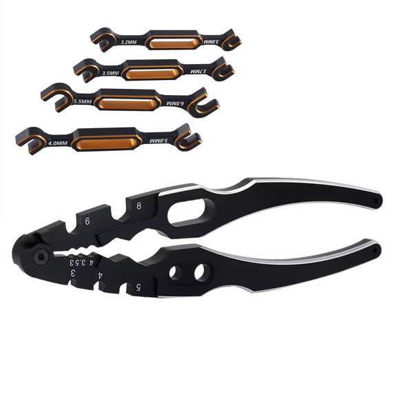 for Precision Drift Car Wrench Set 3-6mm Adjustable Tool for Optimal Performance