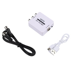 for RCA/Composite to AV RF/Coaxial Converter, AV 2 RF Modulator, Coaxial Adapter