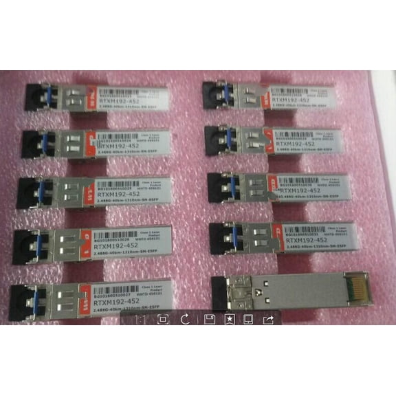 for RTXM192-452 2500M-40KM-1310NM-SM-ESFP Gigabit single-mode fiber optic module