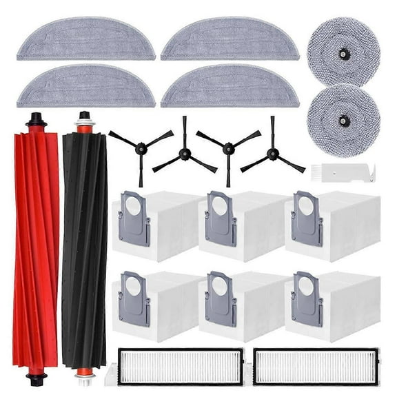 for Roborock S8 Maxv Ultra, dust bags main roller brush