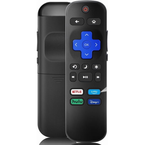 for Roku TV Remote Control Replacement, Compatible with TCL/Hisense/Onn/Insignia/Sharp/Roku TVs
