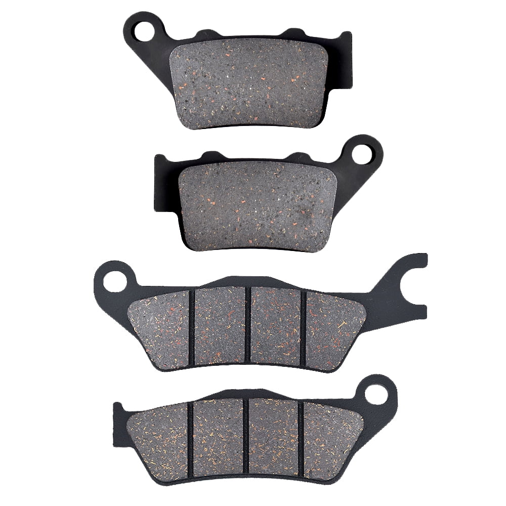 for SUZUKI GSX 150 250 Motorcycle Front Rear Semi-Metallic Brake Pads Organic Disc