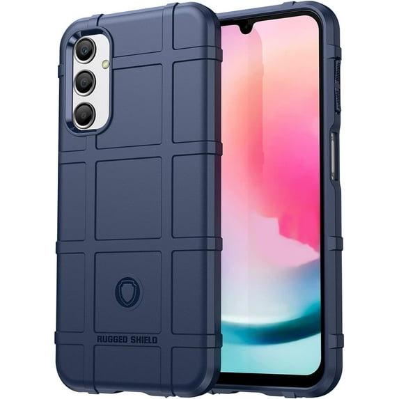 for Samsung Galaxy A24 4G Case for Man, Heavy Duty Shockproof Phone Case Support Wireless Charging Cover for Samsung Galaxy A24 4G HD Blue