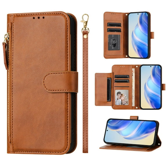 for Samsung Galaxy A32 4G Phone Case Wallet Protective Case leather Cover with magnetic closed credit card slot shockproof protection phone case