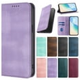 thumbnail image 1 of for Samsung Galaxy A320 Phone Case Wallet Protective Case leather Cover with magnetic closed cPurpleit card slot shockproof protection phone case, 1 of 7