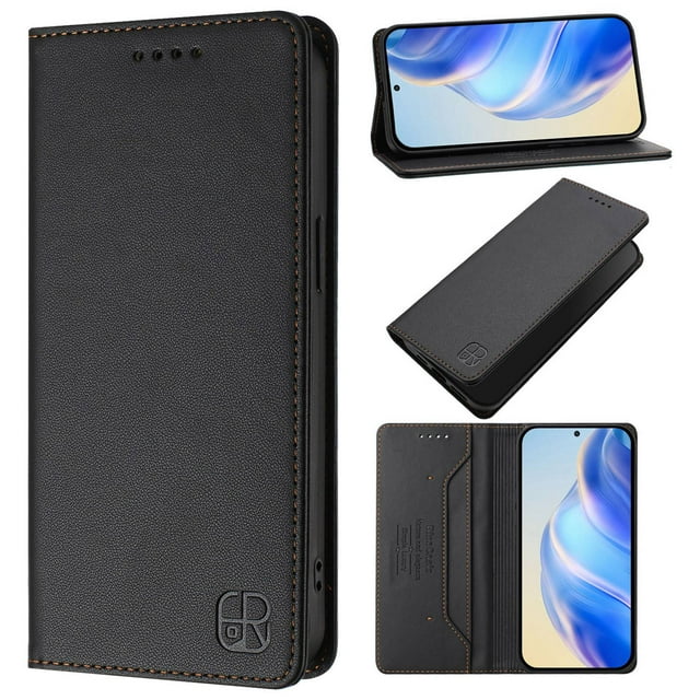 for Samsung Galaxy A5 2017 Phone Case Wallet Protective Case leather Cover with magnetic closed cBlackit card slot shockproof protection phone case