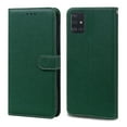 thumbnail image 1 of for Samsung Galaxy A51 5G Wallet Case with Wrist Strap Kickstand Magnetic Card Slots Phone Cover for Samsung Galaxy A51 5G (6.5 Inch),Darkgreen, 1 of 7