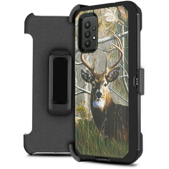 for Samsung Galaxy A52 5G Phone Case Dual Layer Full-Body Rugged Clear Back Case Drop Resistant Shockproof Case with Built In Screen Protector