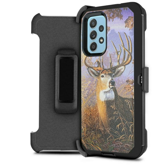 for Samsung Galaxy A52 5G Phone Case Dual Layer Full-Body Rugged Clear Back Case Drop Resistant Shockproof Case with Built In Screen Protector