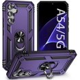 thumbnail image 1 of for Samsung Galaxy A54 5G Case for 54 Case,[Military Grade Drop Tested] Hard Back & Soft Edge Slim Protective Designed Case-Purple, 1 of 12