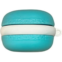 for Samsung Galaxy Buds FE(2023)/Buds 2 pro/Buds 2/Buds Pro/Buds Live,Cute Cartoon Popular Design Silicone Earphone Case with Keychain (Blue)