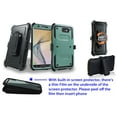 thumbnail image 1 of for Samsung Galaxy J7 V J7 PERX case Phone Case 360° Cover Screen Protector Clip Kick Stand Holster Hiking Shock Bumper Teal Black, 1 of 4