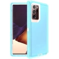 thumbnail image 1 of for Samsung Galaxy Note 20 Case Military Drop Tested 3 in 1 Protective Cover Heavy Duty  Rugged Shockproof for Galaxy Note 20 Phone Case (Clear Blue), 1 of 9