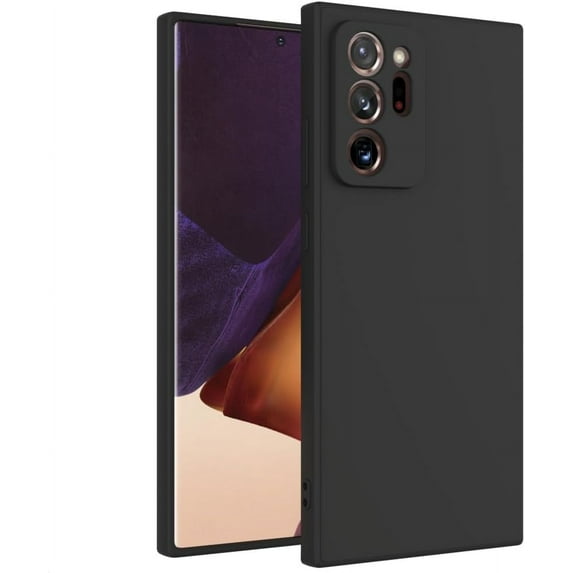 for Samsung Galaxy Note 20 Ultra Case Black, Scratch Resistant with Soft Touch, Slim Thin Phone Cover for Samsung Galaxy Note 20 Ultra