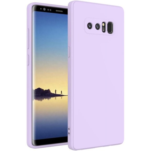 for Samsung Galaxy Note 8 Case Purple, Scratch Resistant with Soft Touch, Slim Thin Phone Cover for Samsung Galaxy Note 8