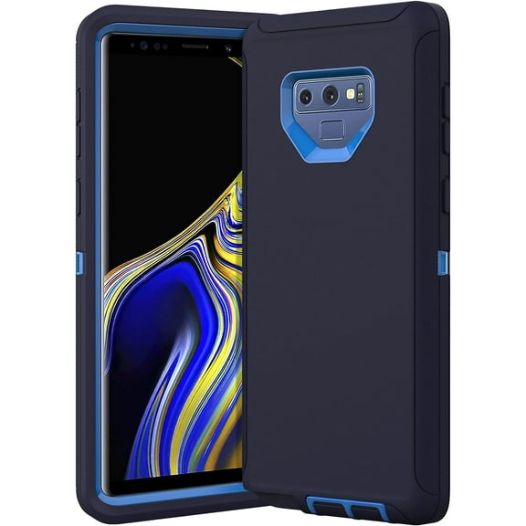 for Samsung Galaxy Note 9 Case,Dropproof Shockproof Galaxy Note 9 Case,Heavy Duty Protective Samsung Note 9 Case,Note 9 Case 6.4 in(Dark Blue)