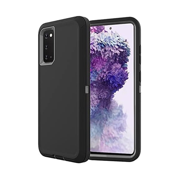 for Samsung Galaxy S20 Case,Shockproof Dropproof Galaxy S20 Case,Heavy Duty Protective for Samsung S20 Case 6.2 Inch (Black/Gray)