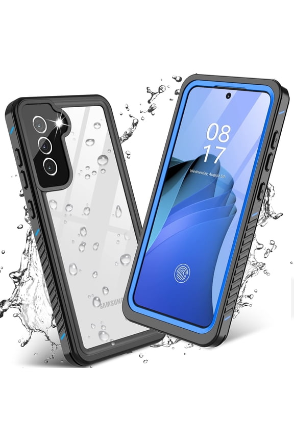 for Samsung Galaxy S21 FE Case Waterproof,Built in Screen Protector,IP68 Underwater