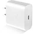 thumbnail image 1 of for Samsung Galaxy S21 Super Fast Charging Block, 45W Wall Charger USB C Adapter ( Cable Not Included ) - PPS Charger Adapter Block - White, 1 of 5