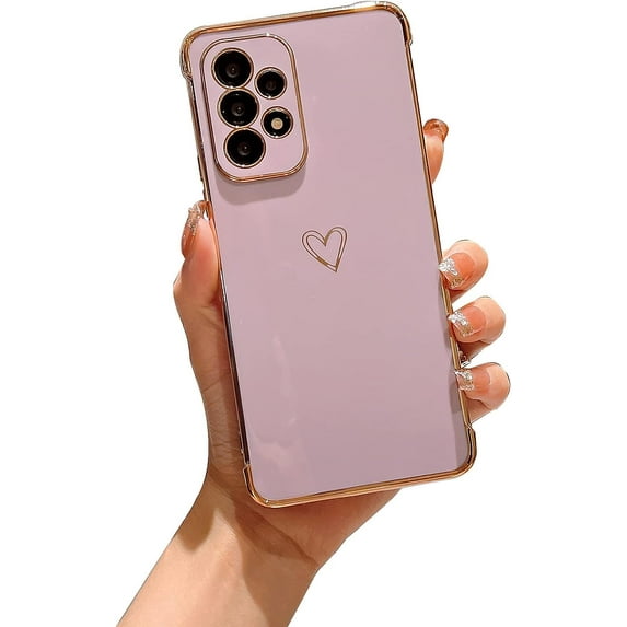 for Samsung Galaxy S22 Case, Slim Shockproof Electroplated Samsung Galaxy S22 Protective Phone Case, Purple