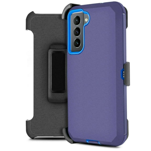 for Samsung Galaxy S22+ S22 Plus Phone Case Dual Layer Full-Body Rugged Clear Back Case Drop Resistant Shockproof Case with Built In Screen Protector