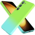 thumbnail image 1 of for Samsung Galaxy S23 Case, New Designed Slim Phone Case,[10 FT Military Grade Drop Protection], with Lens Protector,Gradient,Green+blue7-sam s23-02, 1 of 13