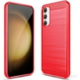 thumbnail image 1 of for Samsung Galaxy S23 FE Case TPU Shock Absorption Technology Raised Bezels Protective for Galaxy S23 FE（TPU Red）, 1 of 7