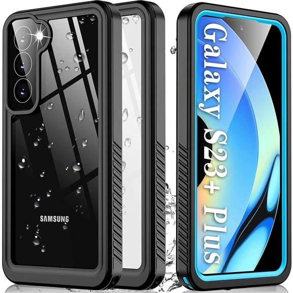 for Samsung Galaxy S23 Plus Case Waterproof,Shockproof, IP68 Waterproof, Built-in Screen & Lens Protector