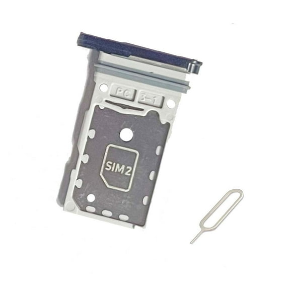 for Samsung Galaxy S23 fe Sim Card Tray Micro SD Holder Container Replacement Part Black