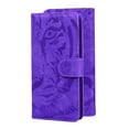 thumbnail image 1 of for Samsung Galaxy S24 Wallet Case, Flip Case PU Leather Embossed Folio Magnetic Kickstand Case Cover with Card Slots for Samsung Galaxy S24, Purple, 1 of 4