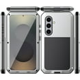 thumbnail image 1 of for Samsung Galaxy S25 6.2" Aluminum Alloy Metal Heavy Duty 360 Full Body Shockproof Dustproof Screw Bumper Drop Protective Phone Case, 1 of 7