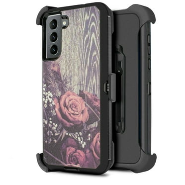 for Samsung Galaxy S30 S21 5G Phone Case Dual Layer Full-Body Rugged Clear Back Case Drop Resistant Shockproof Case with Built In Screen Protector