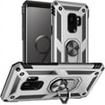 thumbnail image 1 of for Samsung Galaxy S9 Case, Galaxy S9 Case, [Military Grade 16ft. Drop Tested] Ring Shockproof Protective Phone Case for Samsung Galaxy S9,Silver, 1 of 13