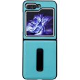 thumbnail image 1 of for Samsung Galaxy Z Flip 5 Case, Soft Leather Premium Phone Case, Slim Fit Shockproof Anti-Scratch Durable Phone Case for Galaxy Z Flip 5 (Blue), 1 of 10