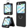 thumbnail image 1 of for Samsung Galaxy Z Flip 5 Case with Ring Shockproof Protective Cover Flip Z 5 Phone Case for Galaxy Z Flip 5 5G 2023 - Black, 1 of 14