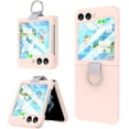 thumbnail image 1 of for Samsung Galaxy Z Flip 5 Case with Ring Shockproof Protective Cover Flip Z 5 Phone Case for Galaxy Z Flip 5 5G 2023 - Pink, 1 of 14