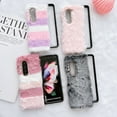 thumbnail image 1 of for Samsung Galaxy Z Fold 3 5G Cover Shockproof Luxury Cute Plush Fluffy Love Rabbit Soft PC Case, 1 of 5