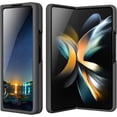 thumbnail image 1 of for Samsung Galaxy Z Fold 4 Case, Galaxy Z Fold 4 Case Liquid Silicone Case Soft Silicone Slim Fit Shockproof Protective Phone Case, Black, 1 of 8