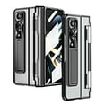 thumbnail image 1 of for Samsung Galaxy Z Fold 6 2023 Case, Luxury Plating Shockproof Drop Protection Phone Case for Samsung Galaxy Z Fold 6 5G, Black, 1 of 7