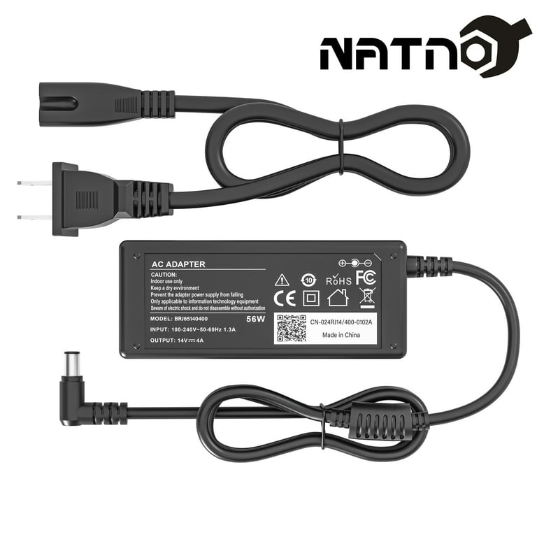 Samsung SyncMaster Monitor Power Cord, DC 14V for 32” 27"" 24"" 22