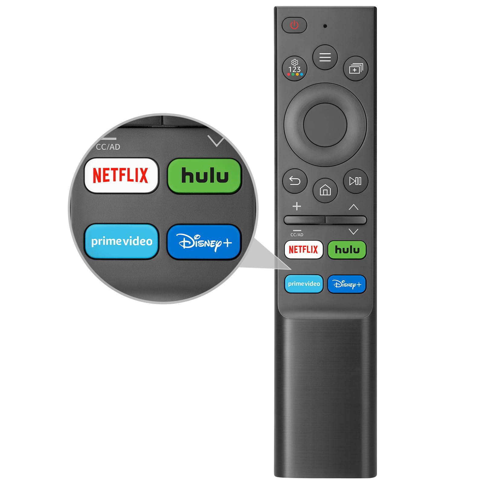 for Samsung TV Remote Control Replacement, Universal Remote Compatible ...