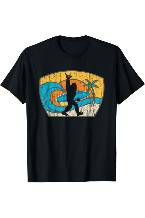 for Shaka Aloha Surfer Dude T-Shirt men and women can wear, black, white, gifts